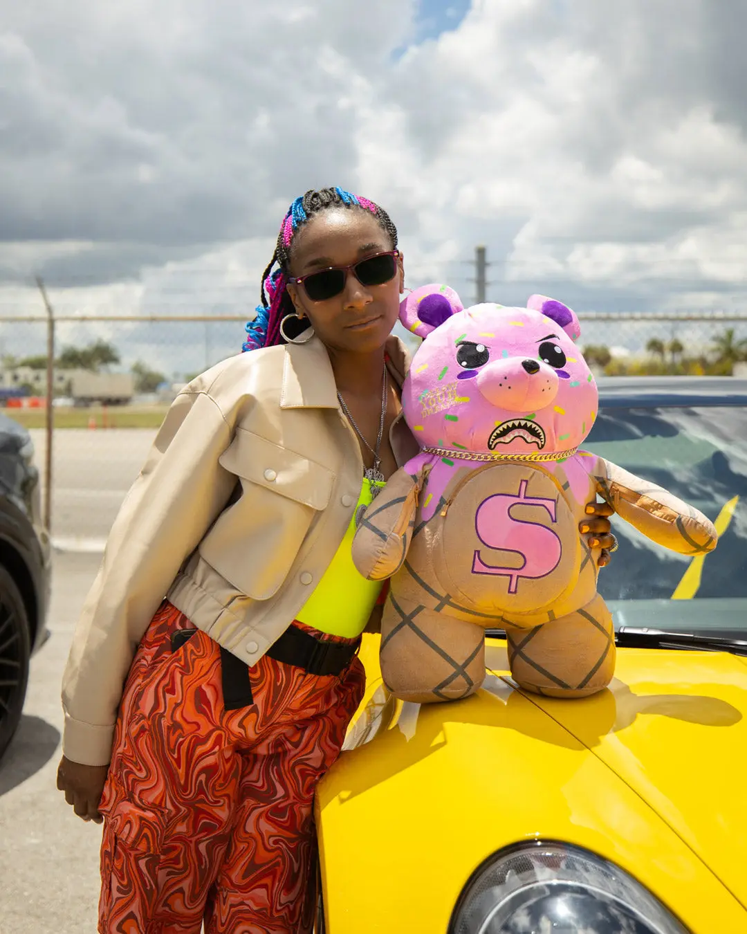 I SCREAM MONEYBEAR TEDDYBEAR BACKPACK - Image 2