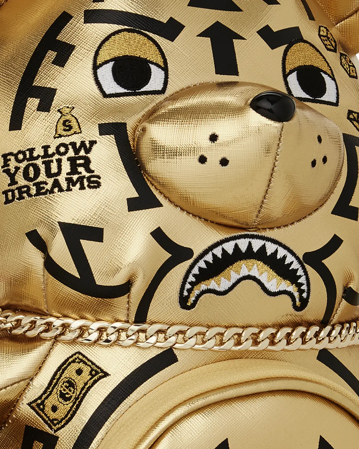 A.I.8 AFRICAN INTELLIGENCE PATH TO THE FUTURE II MEDIUM MONEYBEAR TEDDYBEAR BACKPACK - Image 13