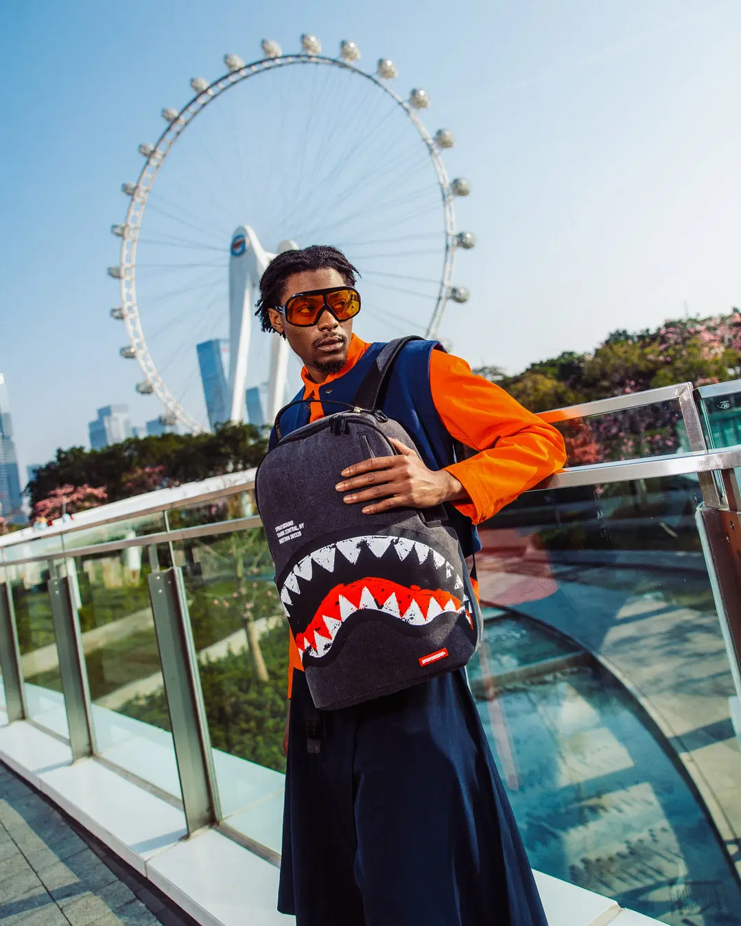 SHARK CENTRAL DENIM VENOM BACKPACK - Image 2