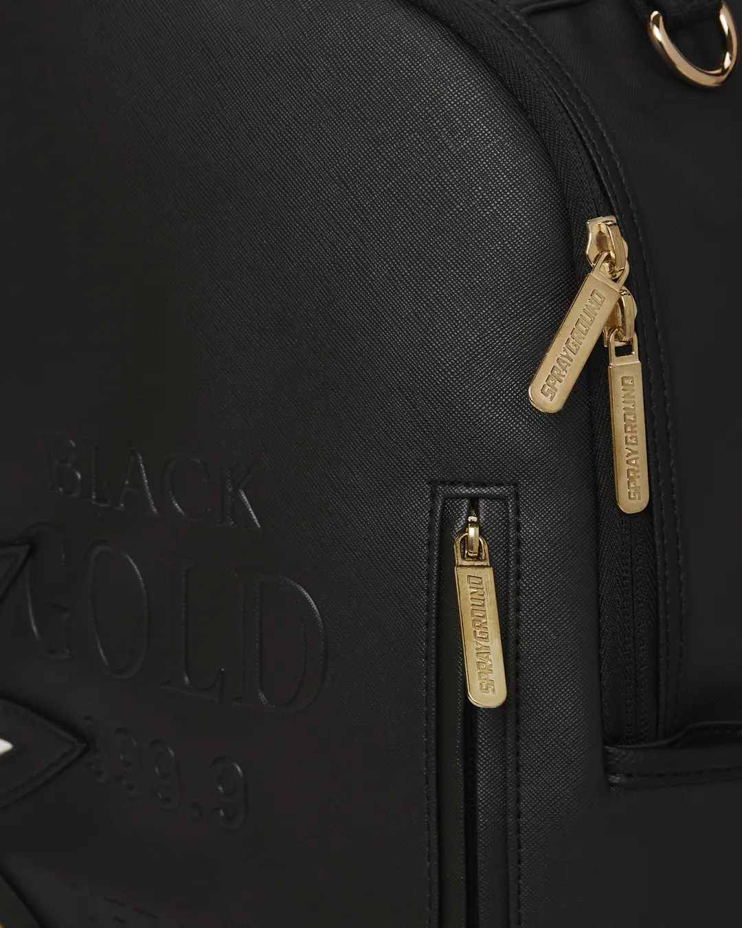 A.I.3 SHARK BITE BLACK GOLD BACKPACK (DLXV) - Image 11