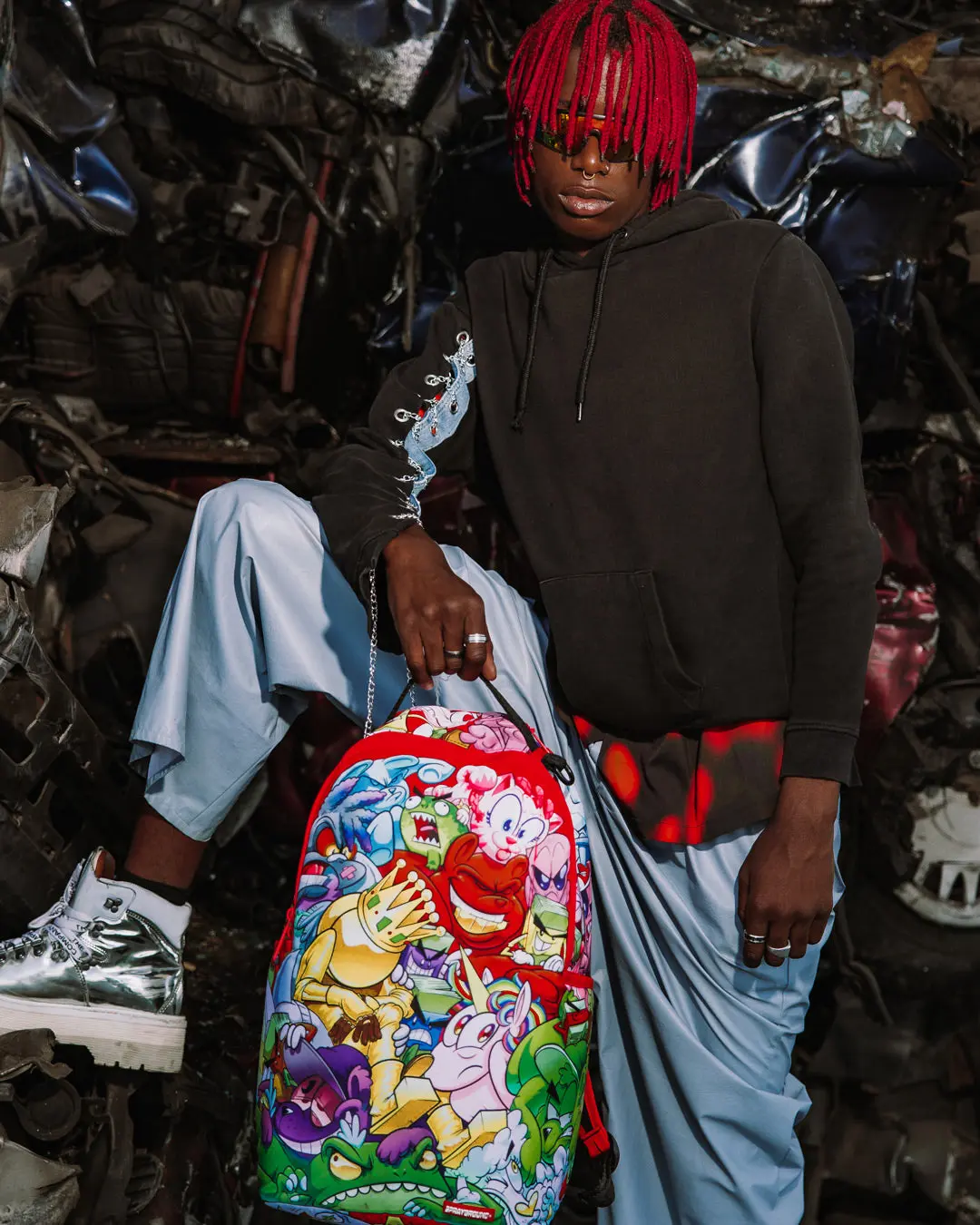SMASHED SPRAYGROUNDERS BACKPACK - Image 6