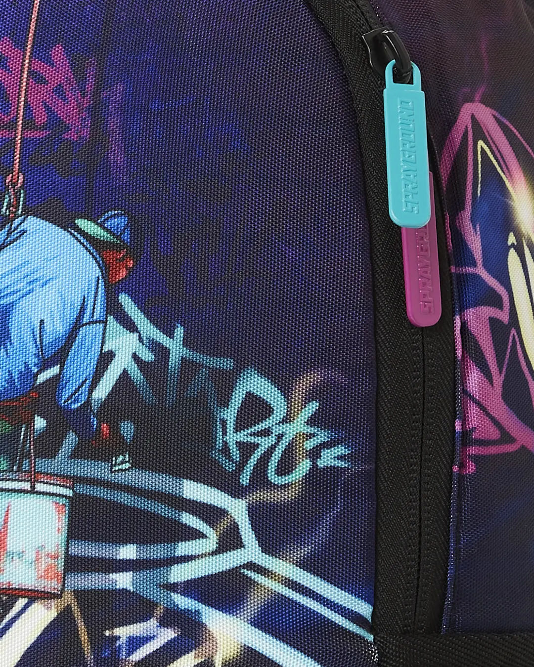 MIDNIGHT GRAFFITI ARTISTS MINI BACKPACK - Image 11