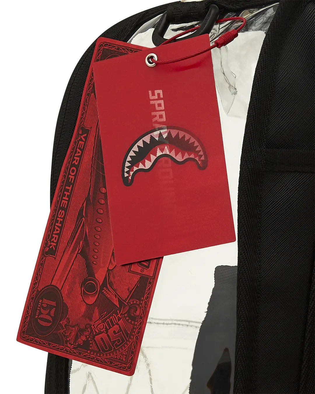 CLEAR BACKPACK - SHARK CENTRAL - Image 13