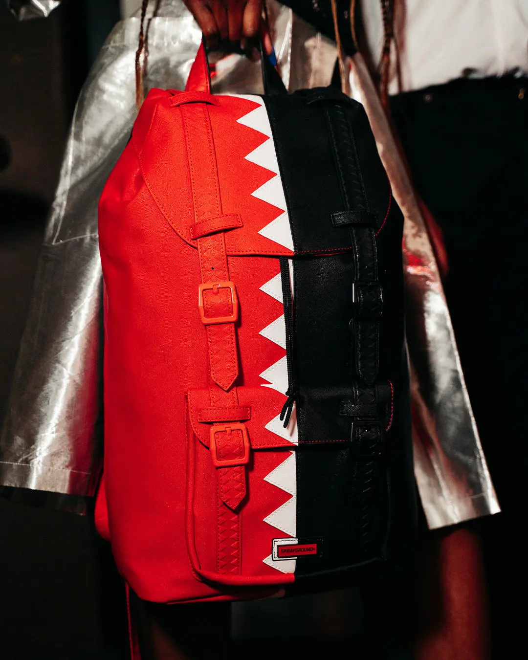 VERTICAL SHARK CUT & SEW HILLS BACKPACK - Image 6