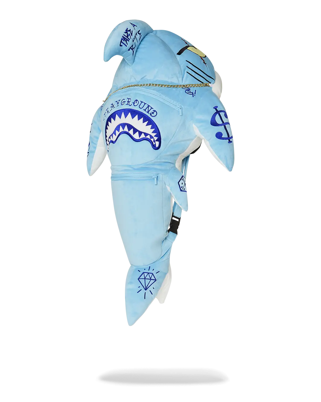STUFFED SAVAGE HOODY BACKPACK SHARK - Image 3
