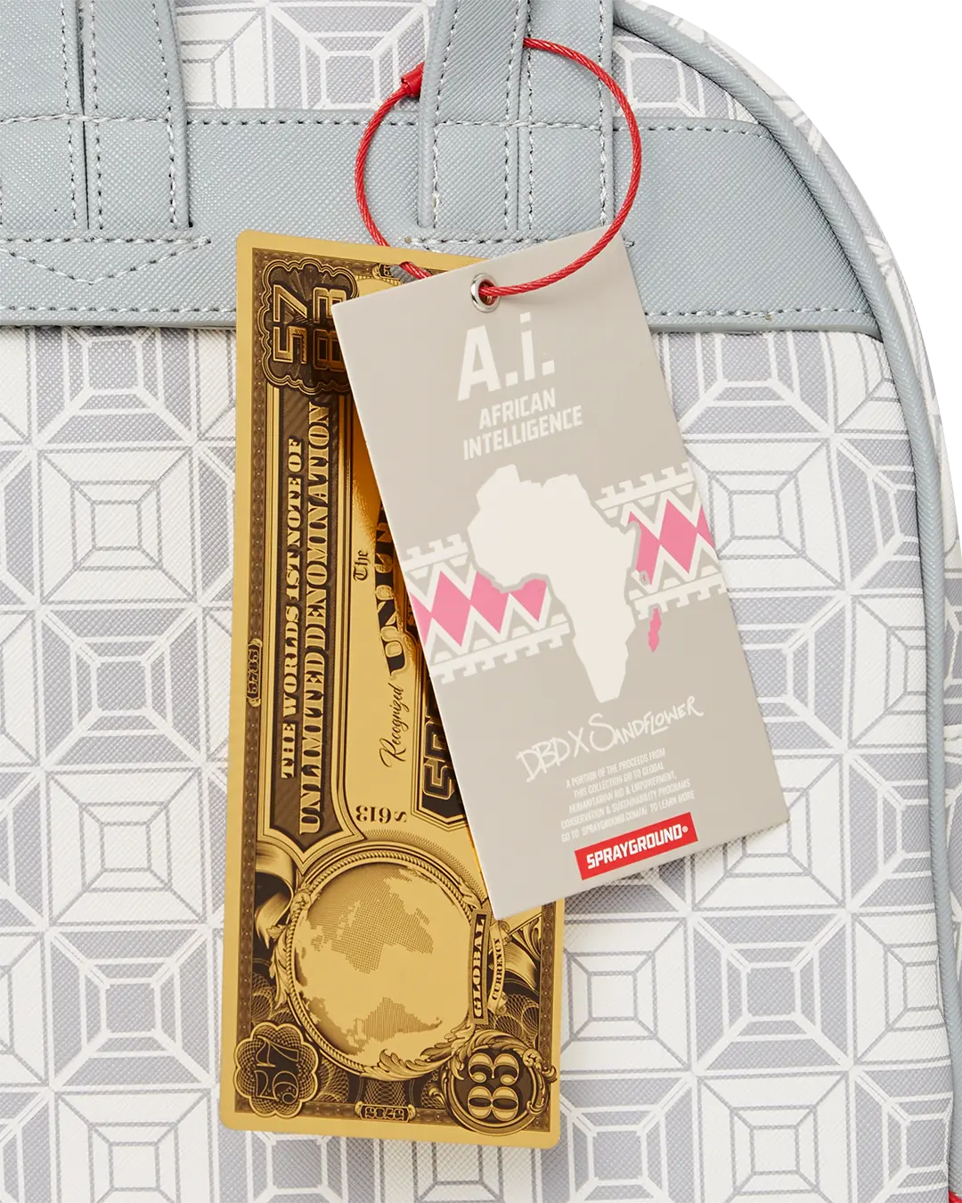 A.I.8 AFRICAN INTELLIGENCE BOOKED & BUSY SAVAGE BACKPACK - Image 12