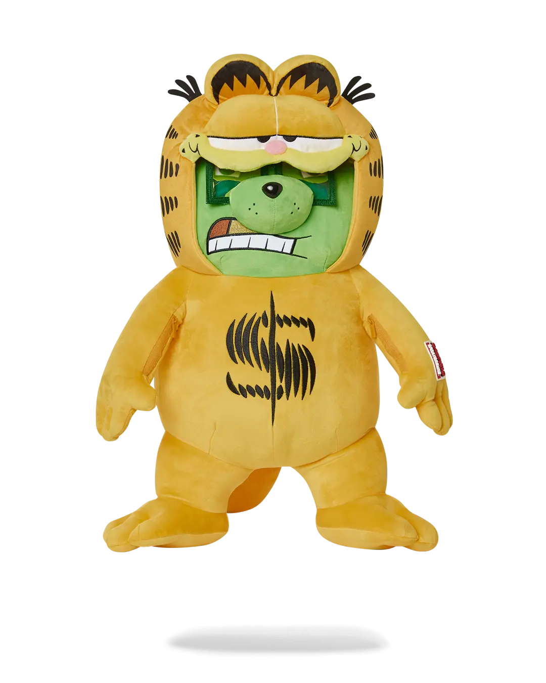 GARFIELD MONEYBEAR SUIT TEDDYBEAR BACKPACK
