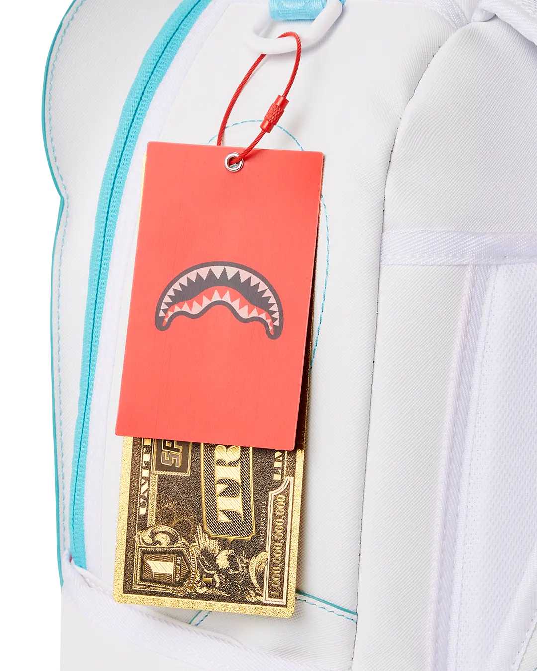 CLOUDY WITH A CHANCE OF SHARK BACKPACK (DLXV) - Image 15