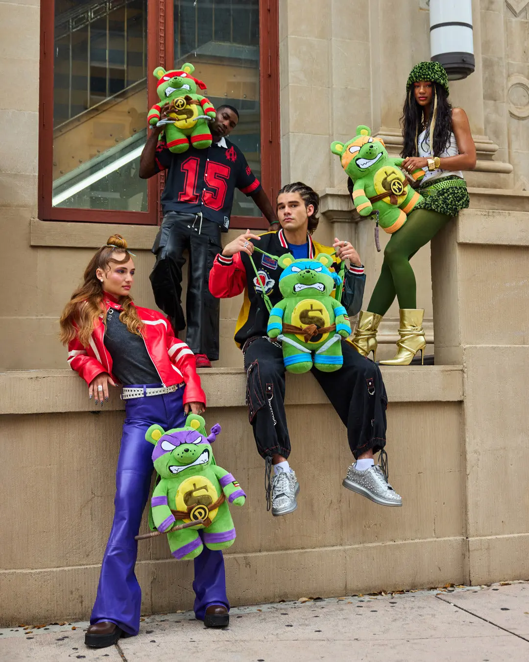 TMNT LEONARDO MONEYBEAR BACKPACK - Image 10