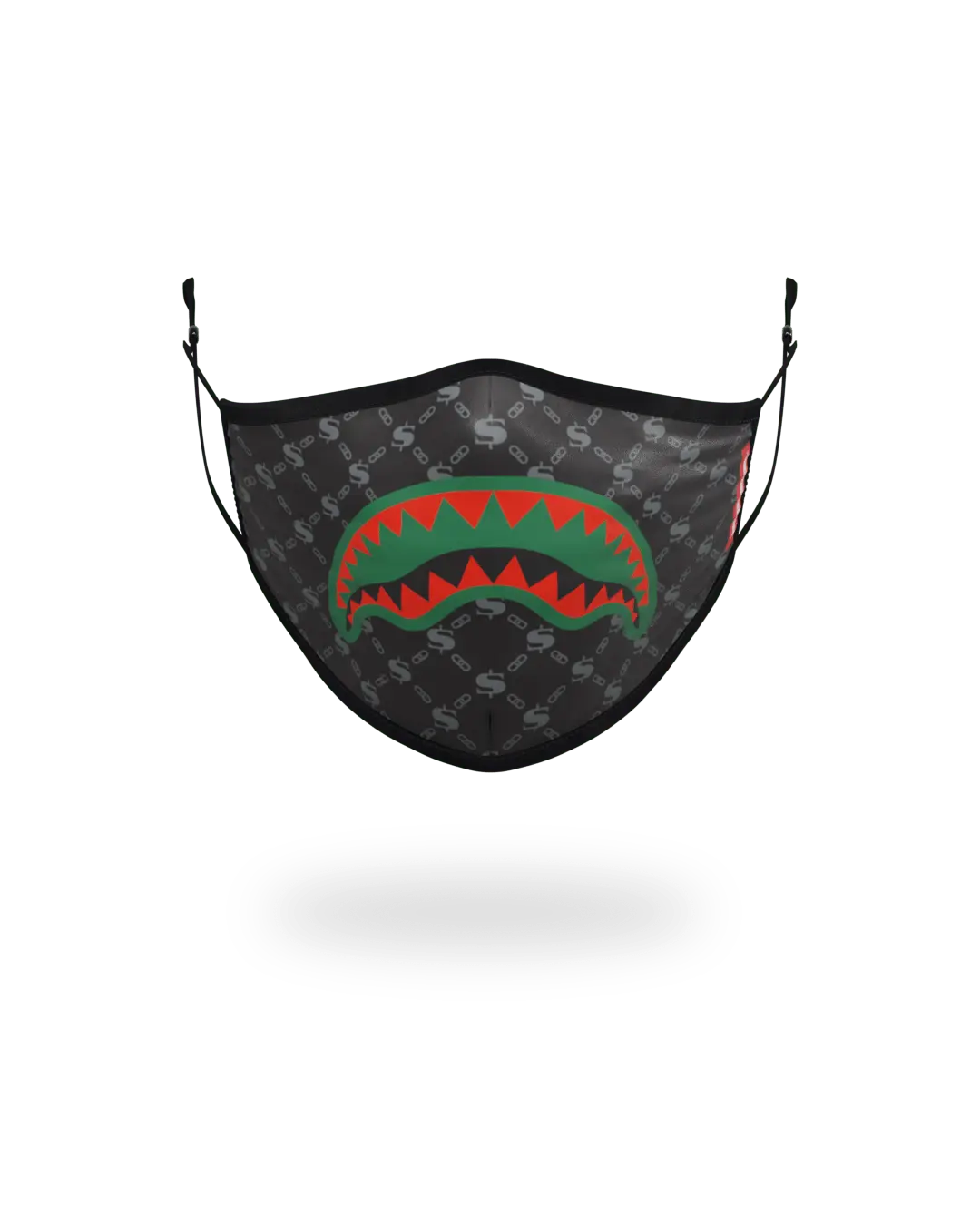 ADULT SPUCCI (BLACK) FORM-FITTING FACE MASK