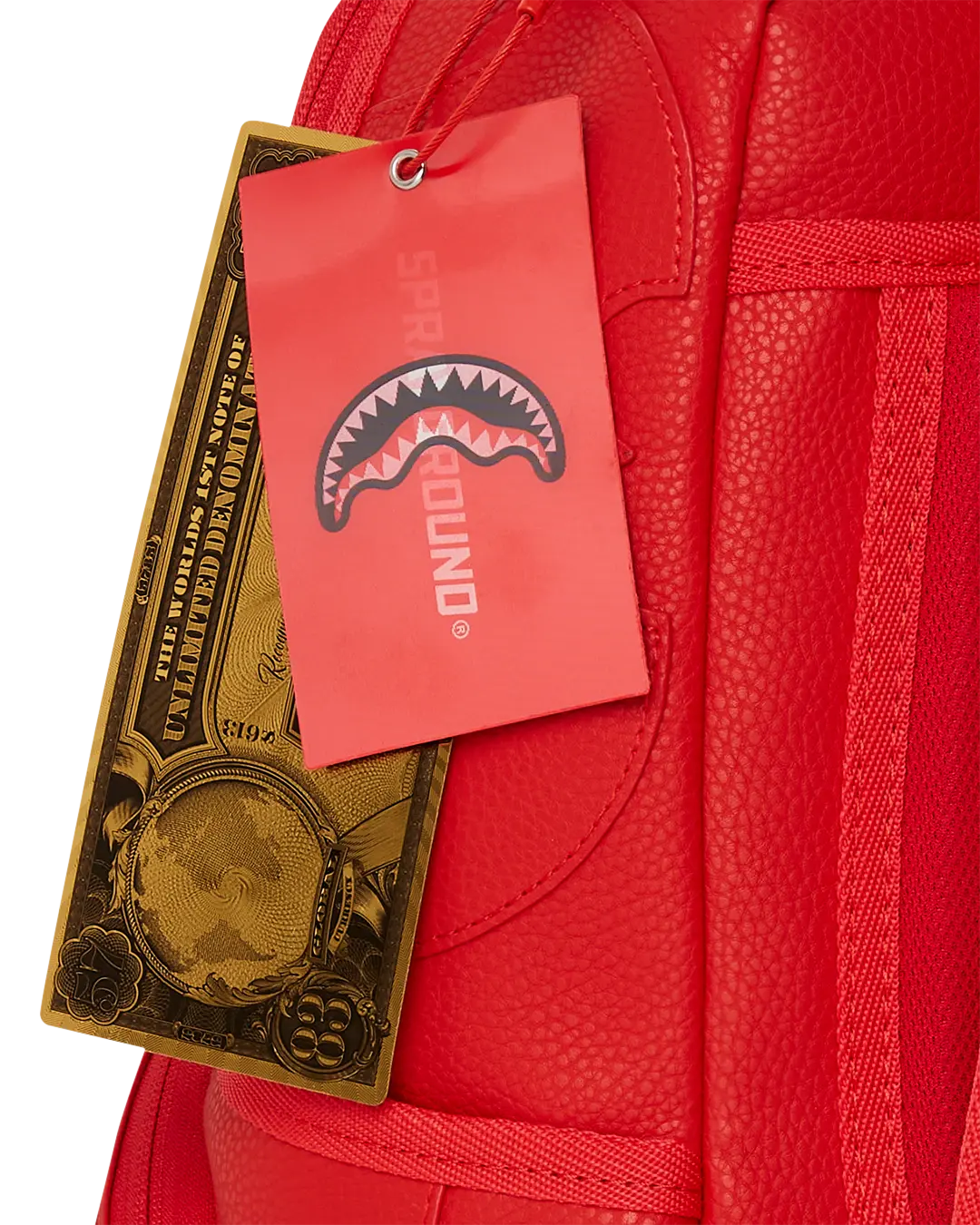 HEAVY METAL SHARK RED BACKPACK (DLXV) - Image 15
