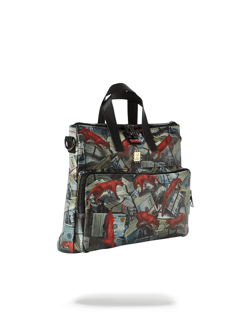 RED LEOPARD MONEY TRAVEL CASE - Image 3