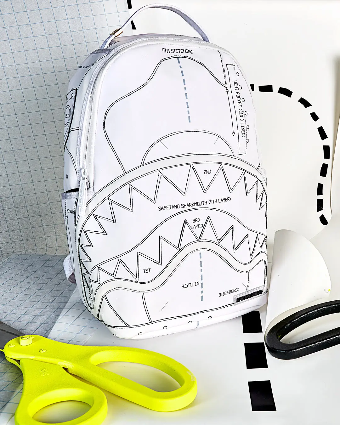 TECHNICAL CUT & SHARK BACKPACK (DLXV) - Image 10