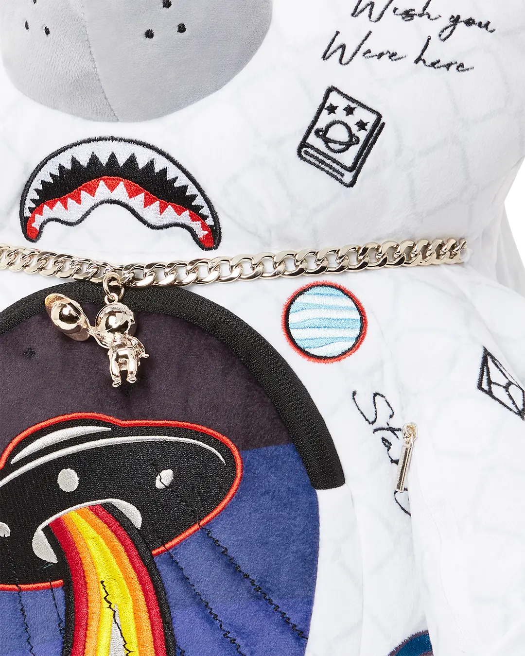 UFO SPACED OUT MONEYBEAR TEDDYBEAR BACKPACK - Image 6