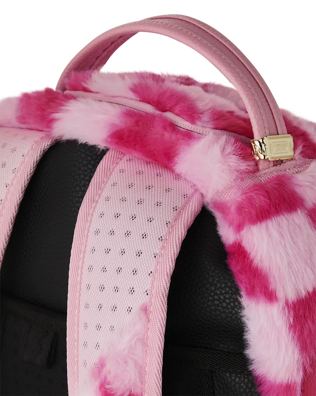 FURZILLA SHARK (PINK CHECK) BACKPACK - Image 12