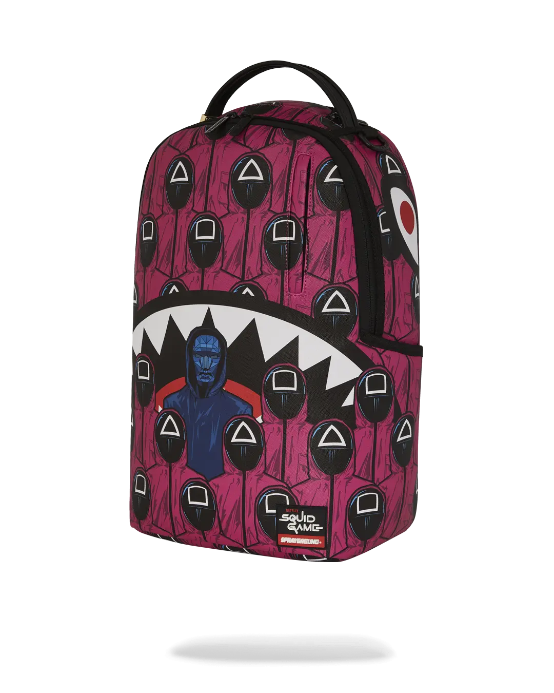 SQUID GAME COLLAB FRONT MAN & PINK GUARD SHARKS BACKPACK - Image 9