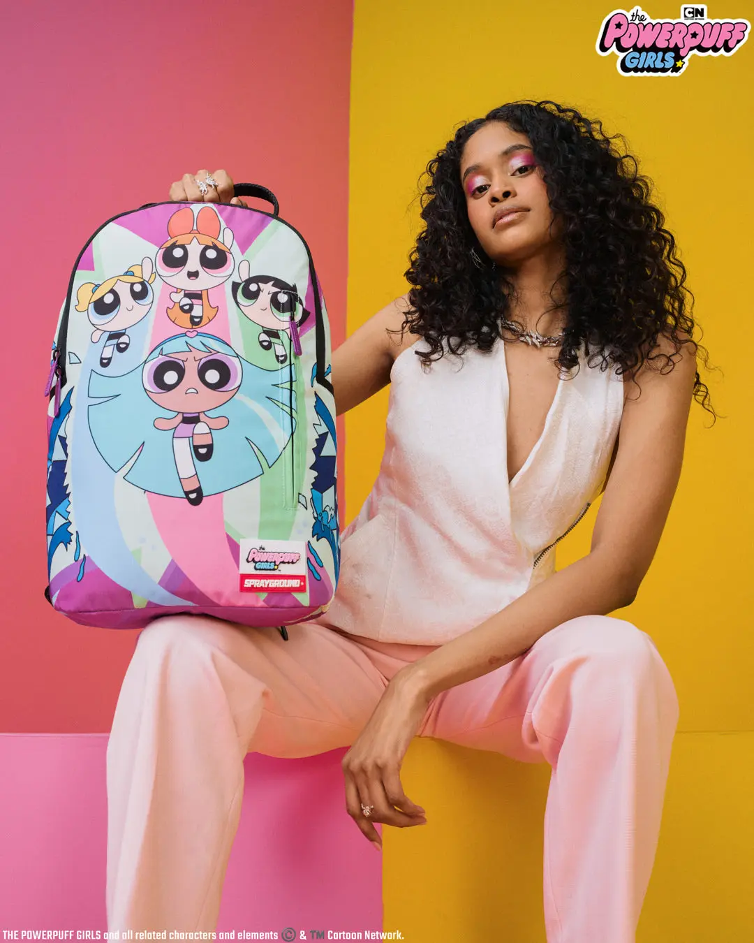 POWER PUFF GIRLS MONSTER SHARK BACKPACK - Image 4