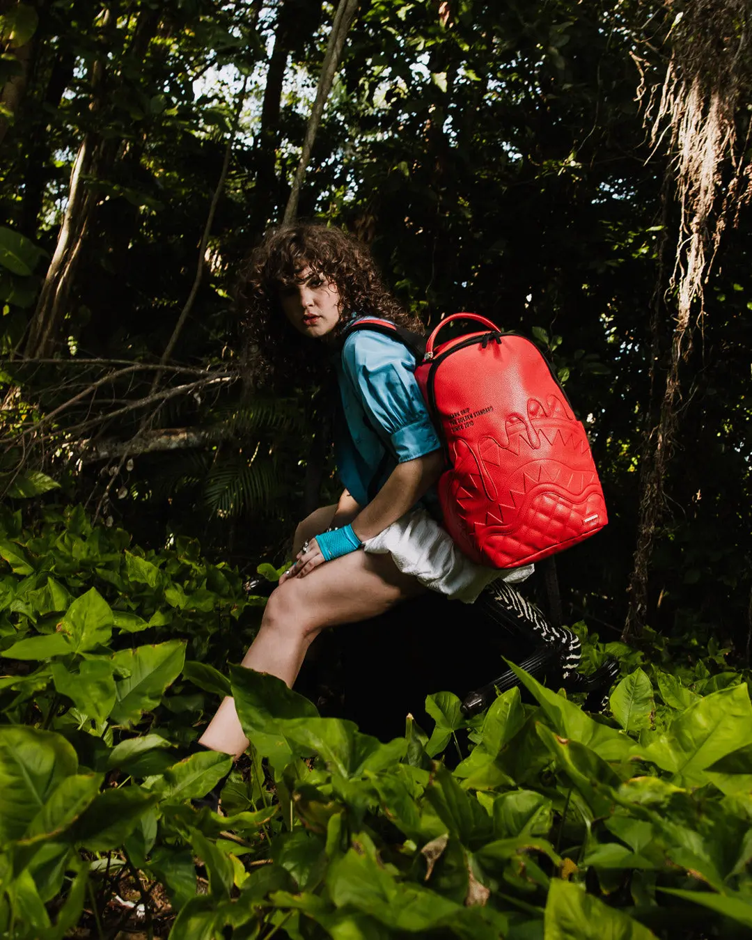 SHARK CENTRAL EMBOSSED DRIP DLXSV BACKPACK - Image 6