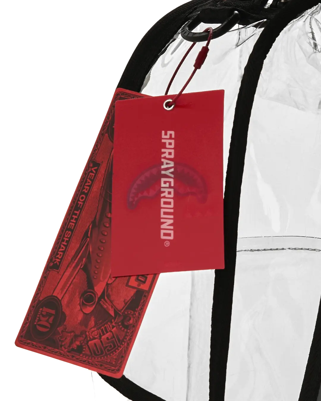 FULLY CLEAR EMBOSSED BOSS BACKPACK - Image 11