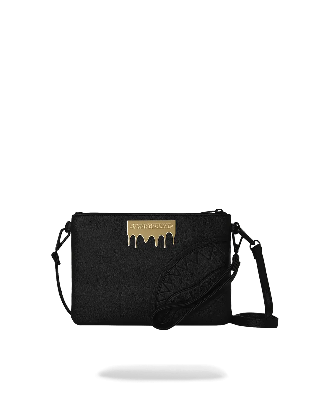 GOLD BRICK DRIP CROSSOVER CLUTCH