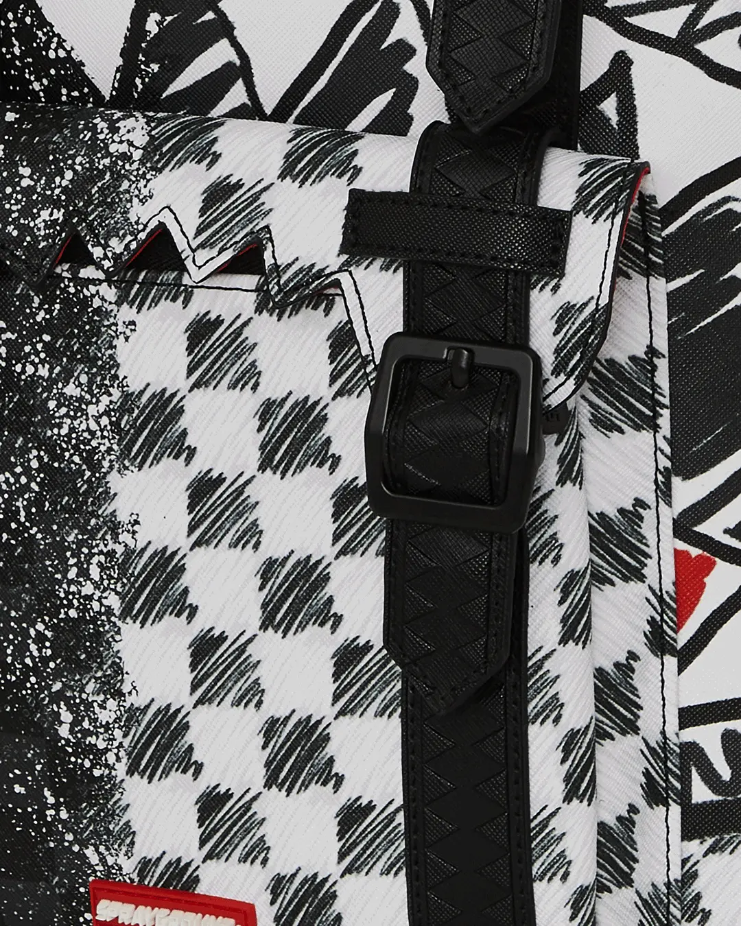 SCRIBBLE DRIBBLE CHECK HILLS BACKPACK - Image 11