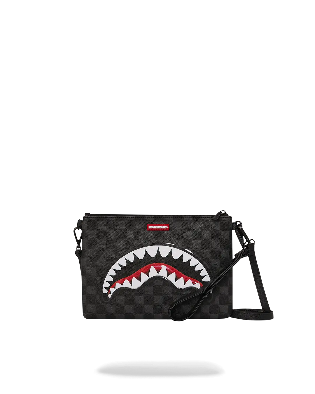 SHARKS IN PARIS HYPER PUFF CROSSOVER CLUTCH