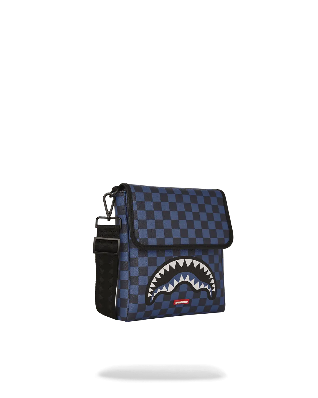 MIDNIGHT MAGIC SHARKS IN PARIS MESSENGER SLING BAG - Image 3