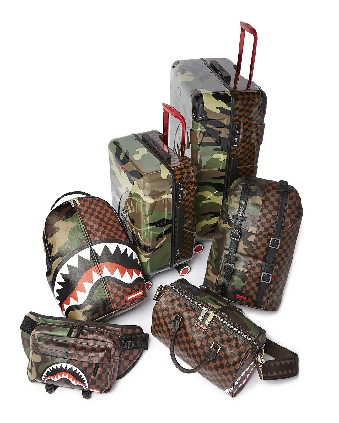JUNGLE PARIS 29.5” FULL-SIZE SHARKITECTURE LUGGAGE - Image 19