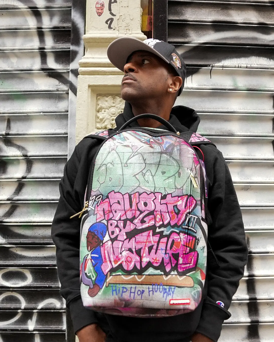 NAUGHTY BY NATURE HIP HOP HOORAY 30TH ANNIVERSARY COLLAB BACKPACK - Image 6