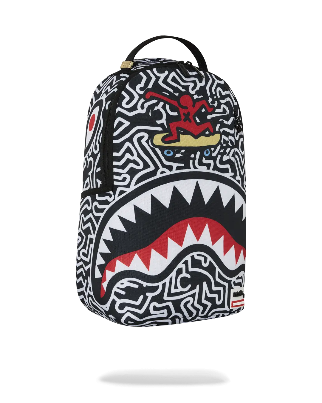 KEITH HARING SKATER SHARK DLXSR BACKPACK - Image 3