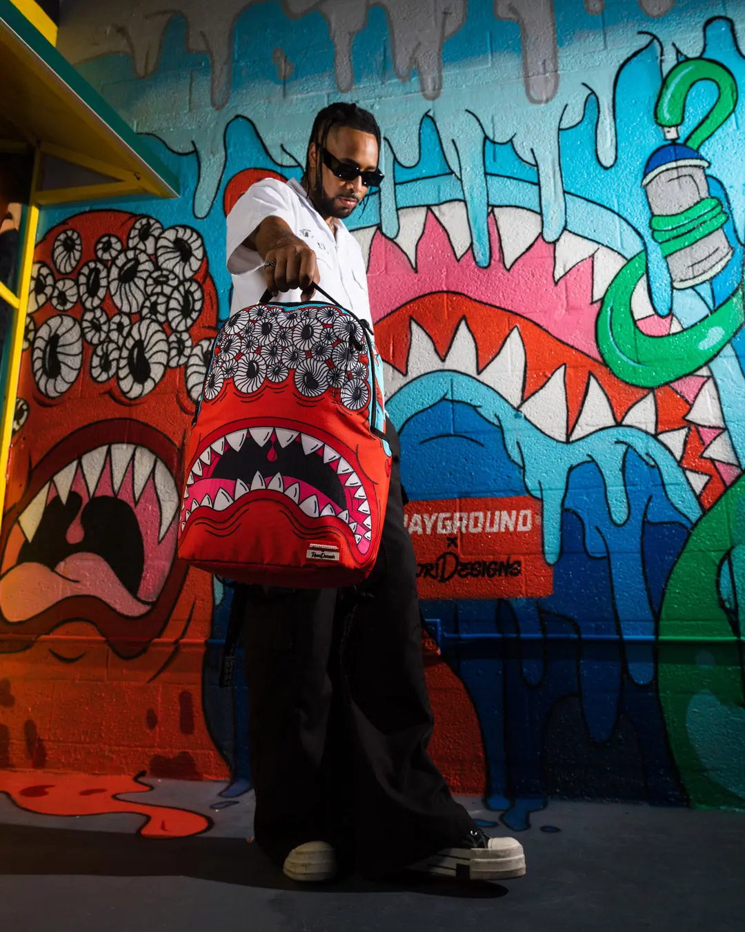 JORGE RODRIGUEZ THE ARTIST COLLAB BLINKY SHARK BACKPACK - Image 10