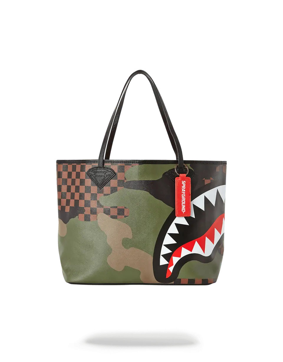 SHARKS IN PARIS (CAMO EDITION) TOTE - Image 3
