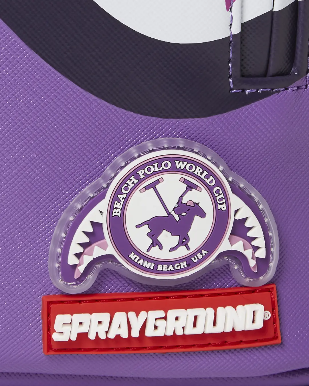 MIAMI BEACH POLO COLLAB BACKPACK (DLXV-PURPLE) - Image 10