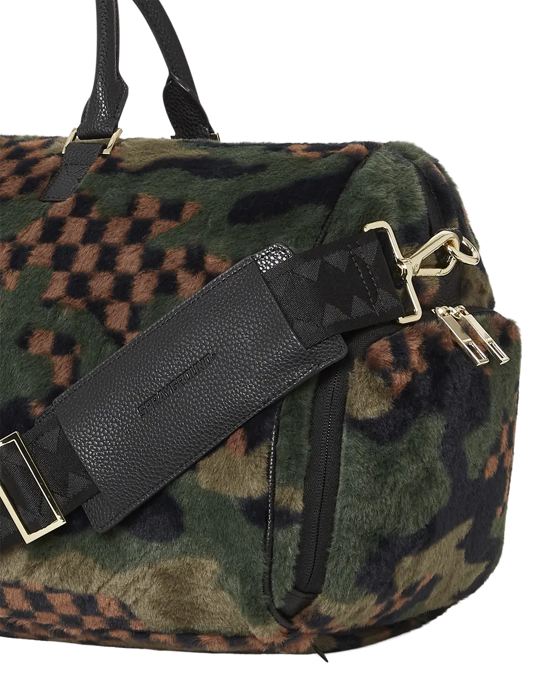 BIG SKY FUR SHARK DUFFLE - Image 9