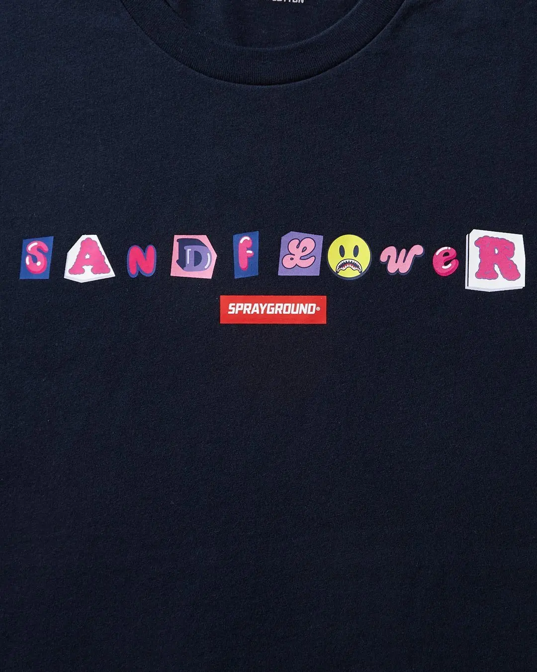 VIBE CHECK T-SHIRT (NAVY) - Image 3