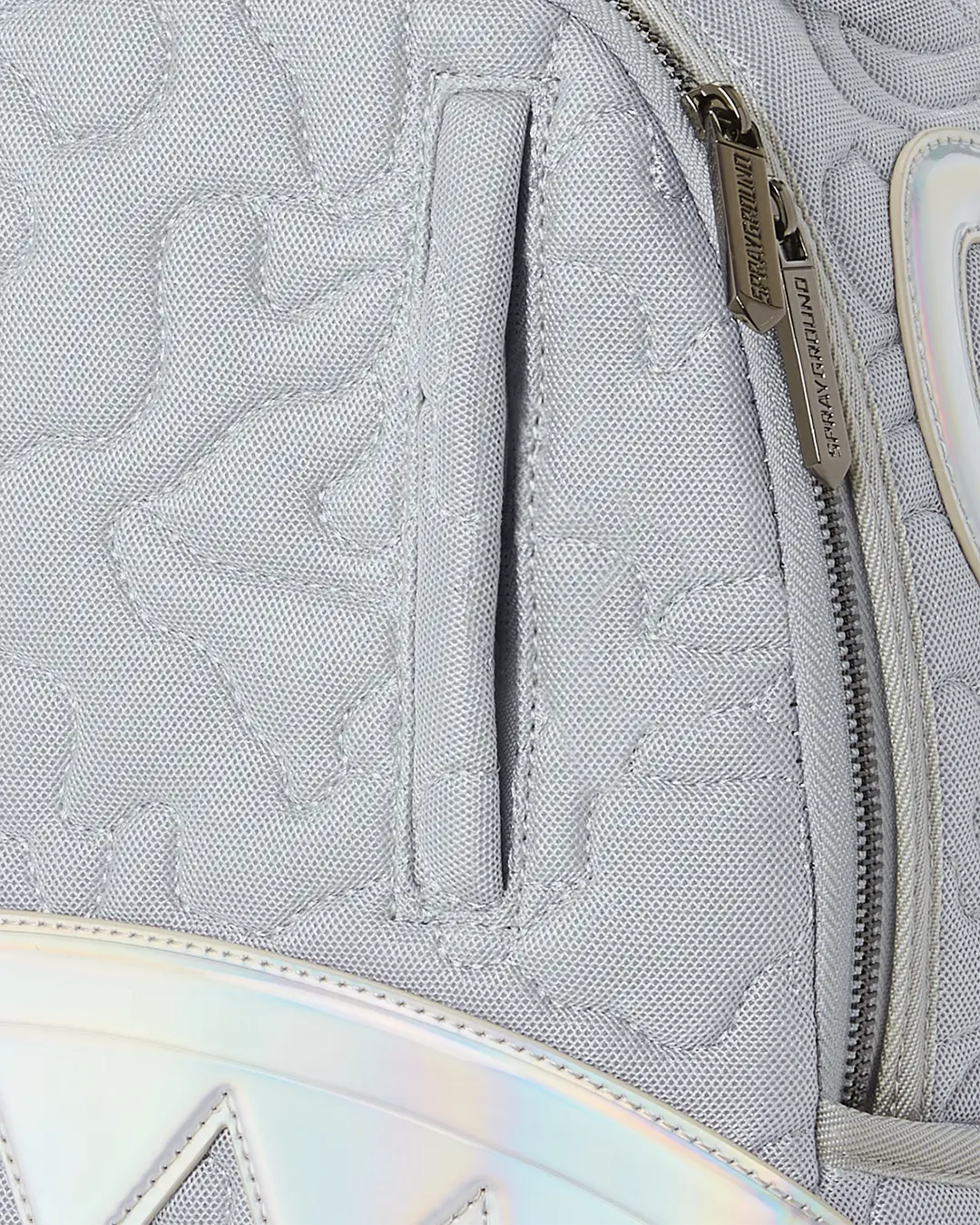 MIRASHAKU IRIDESCENT QUILT BACKPACK - Image 11