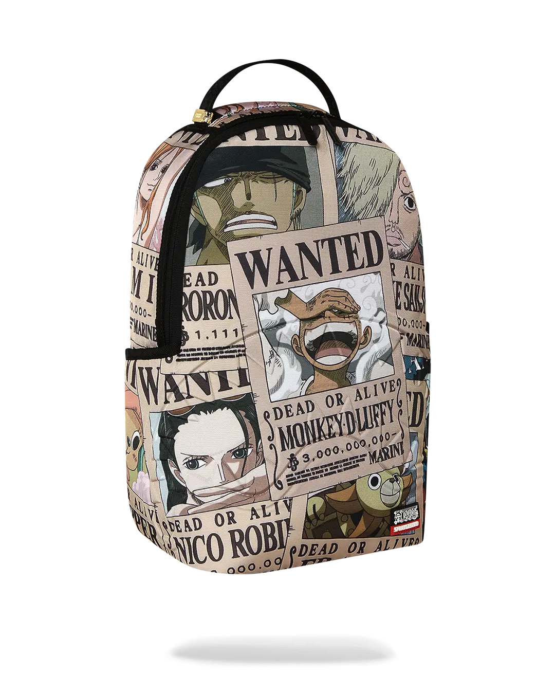 ONE PIECE WANTED SHARK POSTERS BACKPACK - Image 2