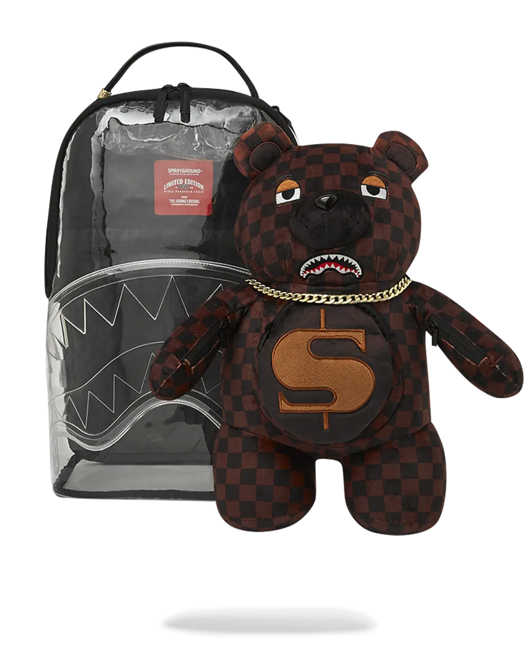 CLEAR BACKPACK - SHARKS IN PARIS BEAR - Image 15