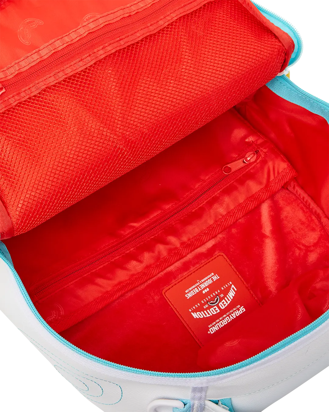 CLOUDY WITH A CHANCE OF SHARK BACKPACK (DLXV) - Image 13