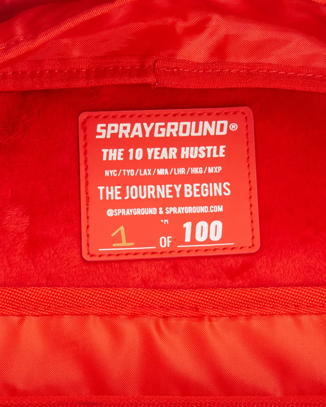 THE 10 YEAR HUSTLE BACKPACK. MYSTERY BOX. NUMBERED 1 OF 100 - Image 2