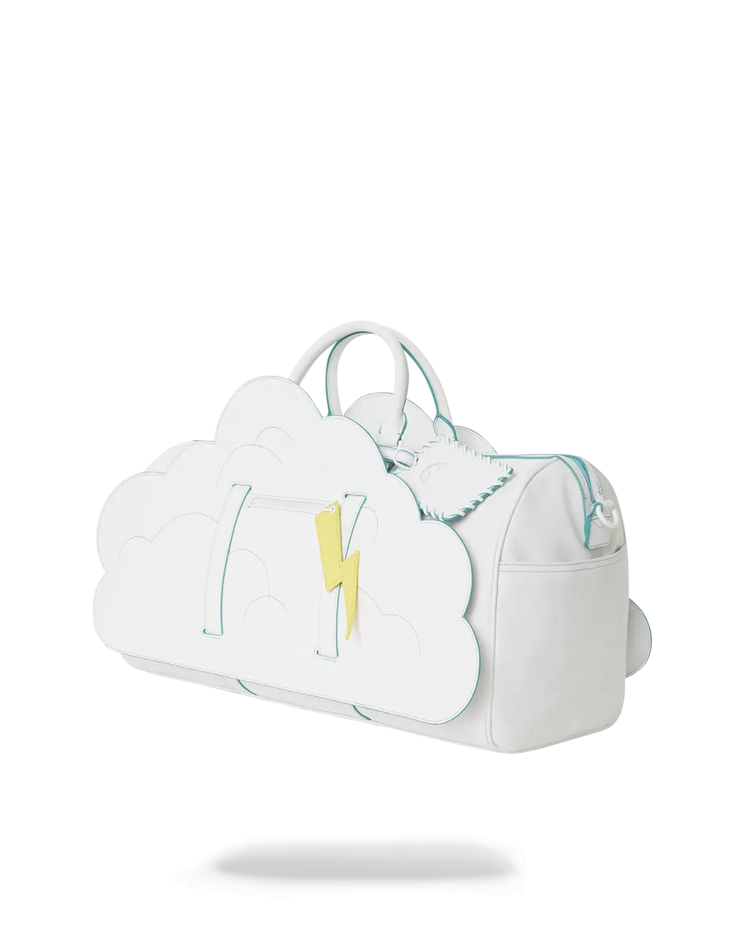 CLOUDY WITH A CHANCE OF SHARK DUFFLE - Image 5