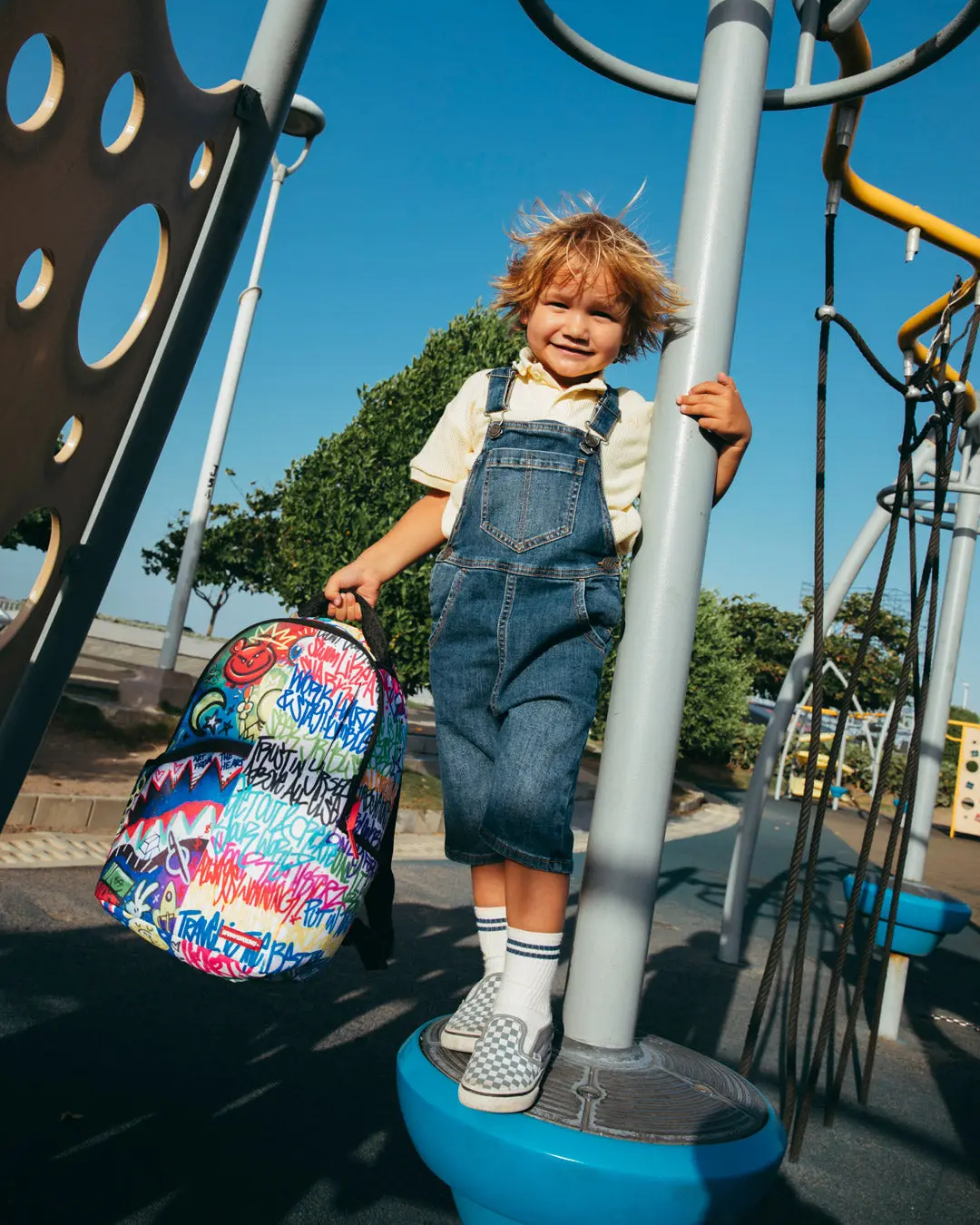 SPLIT SCRIBBLES BACKPACK - Image 4