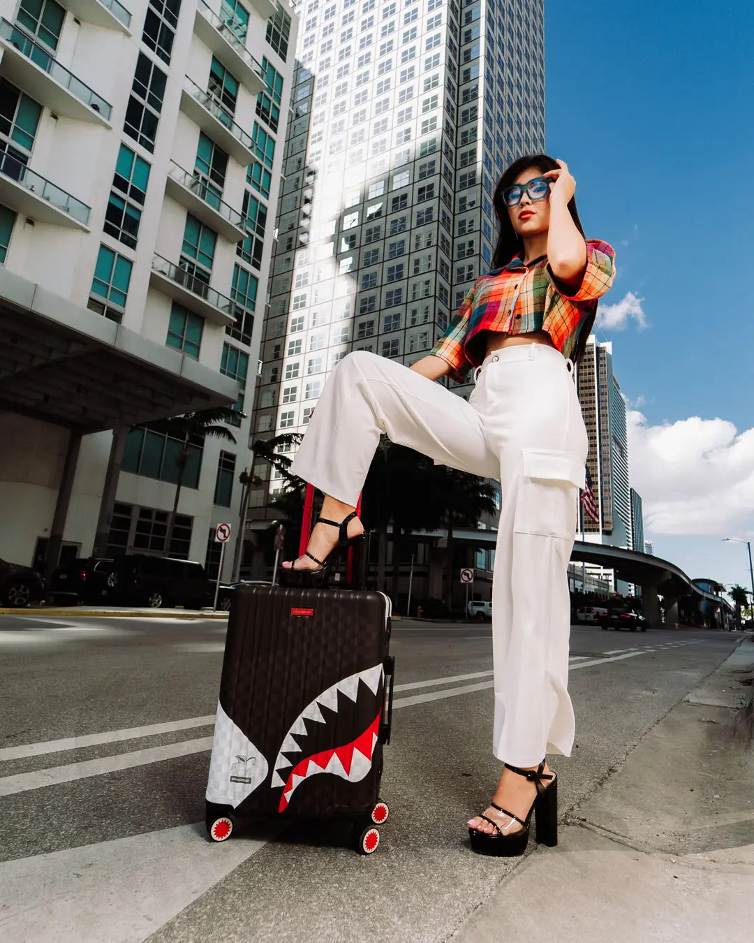 TRIPLE DECKER HEIR TO THE THRONE HARDSHELL CARRY-ON LUGGAGE - Image 2