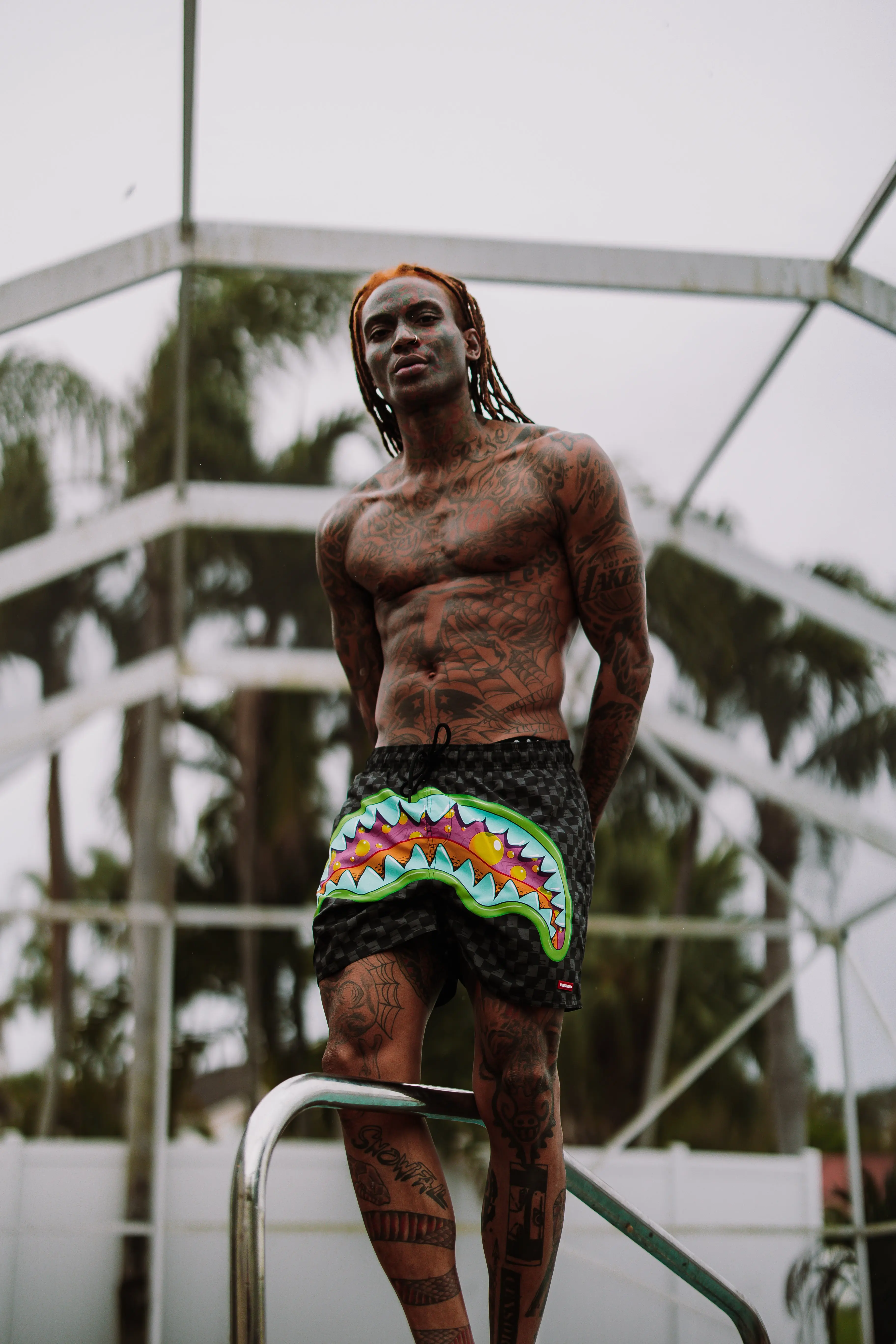 SLIME TAKEOVER SWIM SHORTS - Image 7