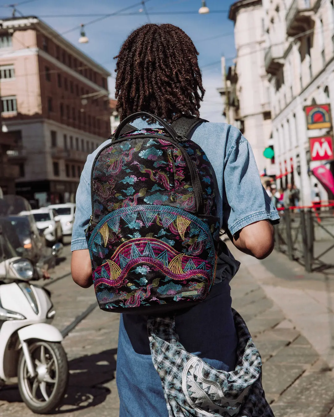EMBROIDERED DRAGONS DLX BACKPACK - Image 8
