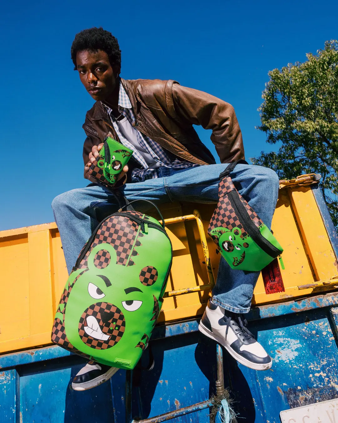 GREEN MONEY BEAR DLXSV BACKPACK - Image 8