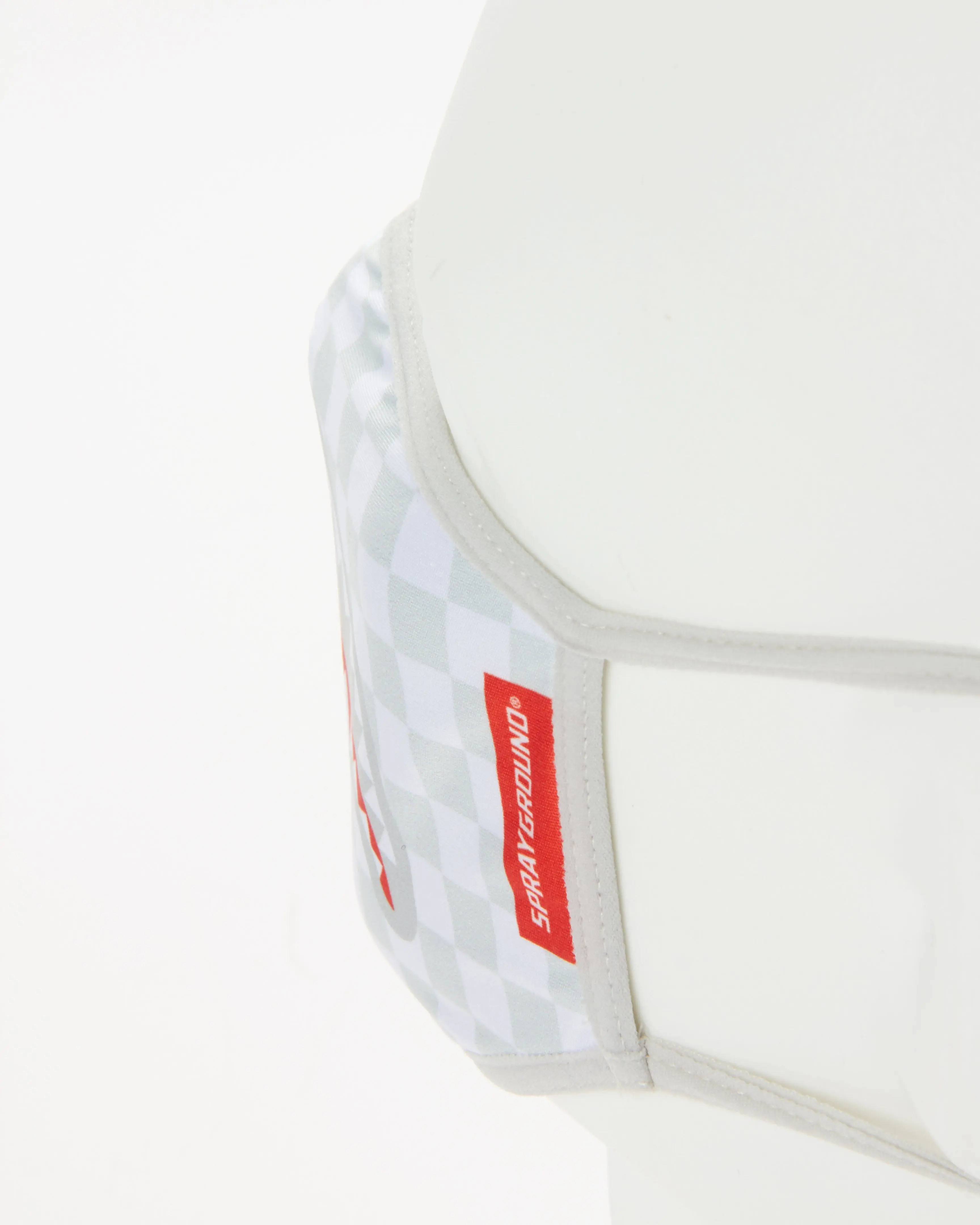 SHARKS IN PARIS (WHITE) FORM-FITTING MASK - Image 5