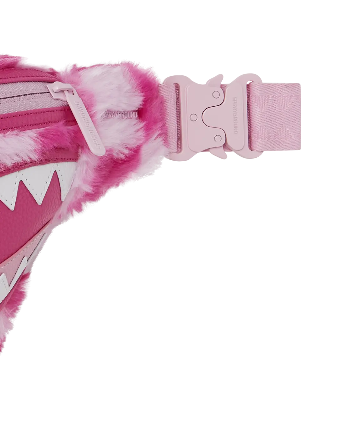 FURZILLA SHARK (PINK CHECK) SAVVY CROSSBODY - Image 5