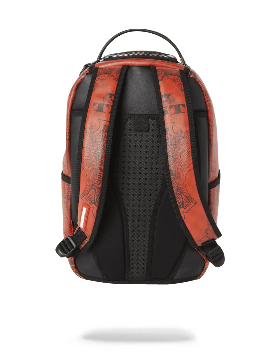 IN GOD WE TRUST RED BACKPACK (ONE OF ONE) - Image 5