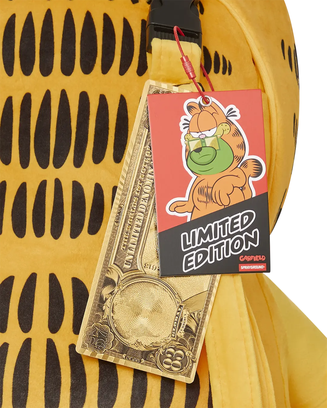 GARFIELD MONEYBEAR SUIT TEDDYBEAR BACKPACK - Image 12